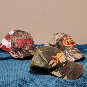 Camo Trucker Hat Set